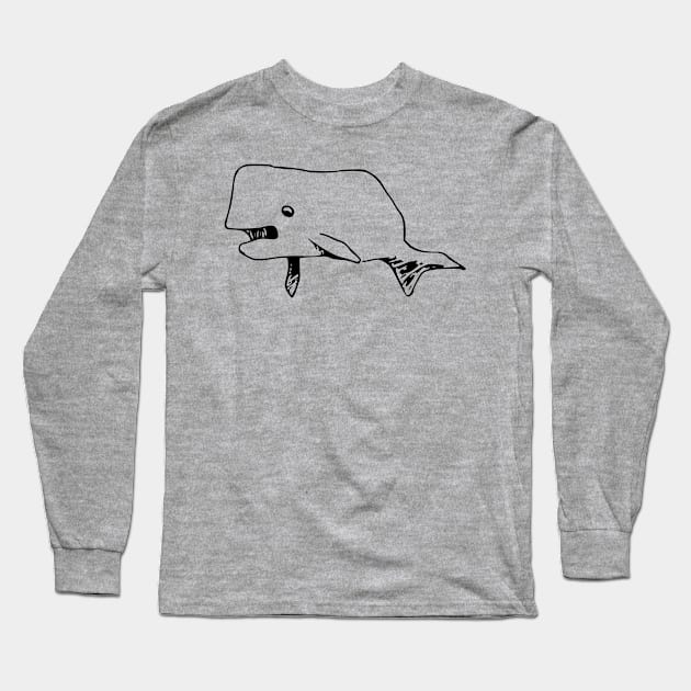 Whale Long Sleeve T-Shirt by bata